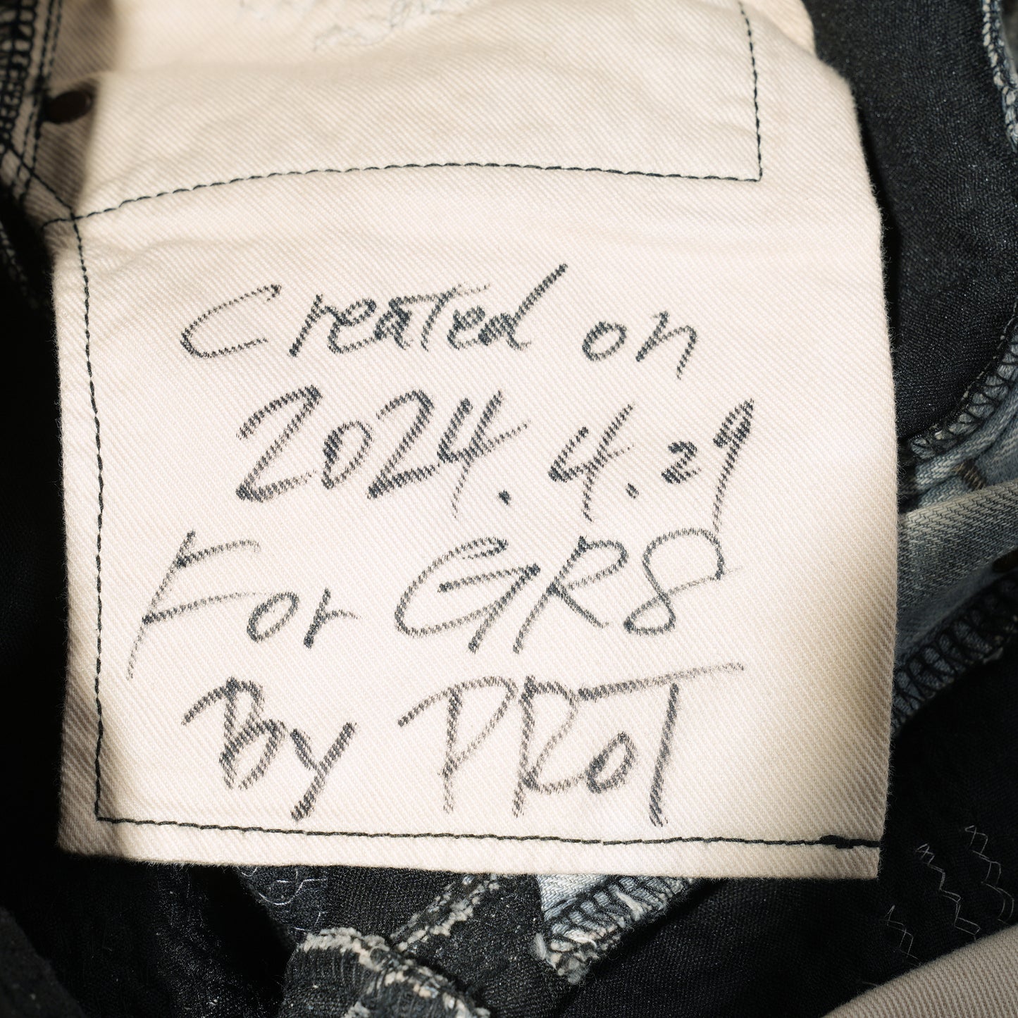 UROBOROS STRAIGHT JEANS / BLACK