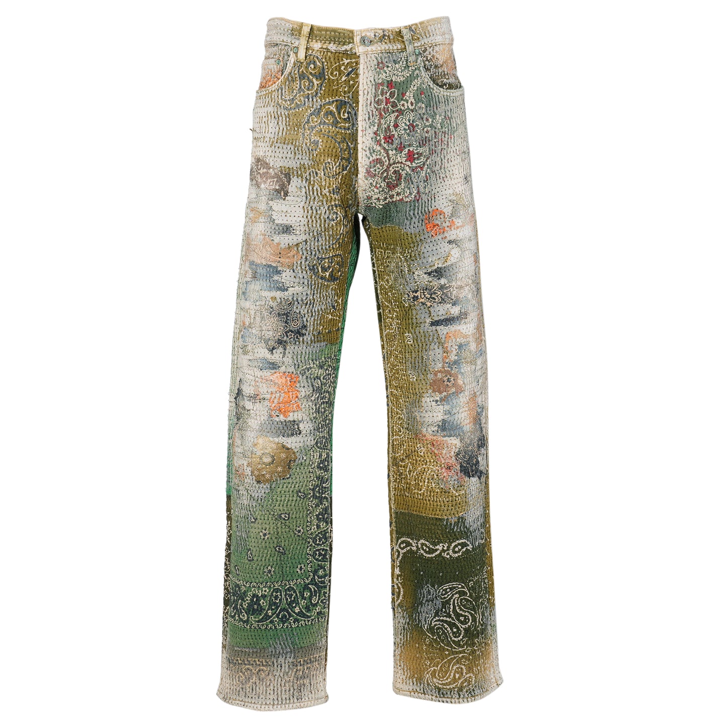 UROBOROS STRAIGHT JEANS / KHAKI