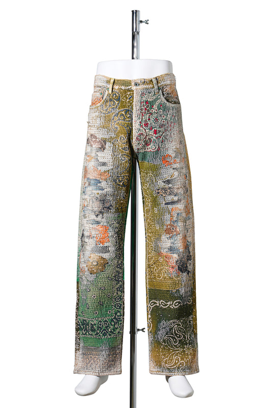 UROBOROS STRAIGHT JEANS / KHAKI