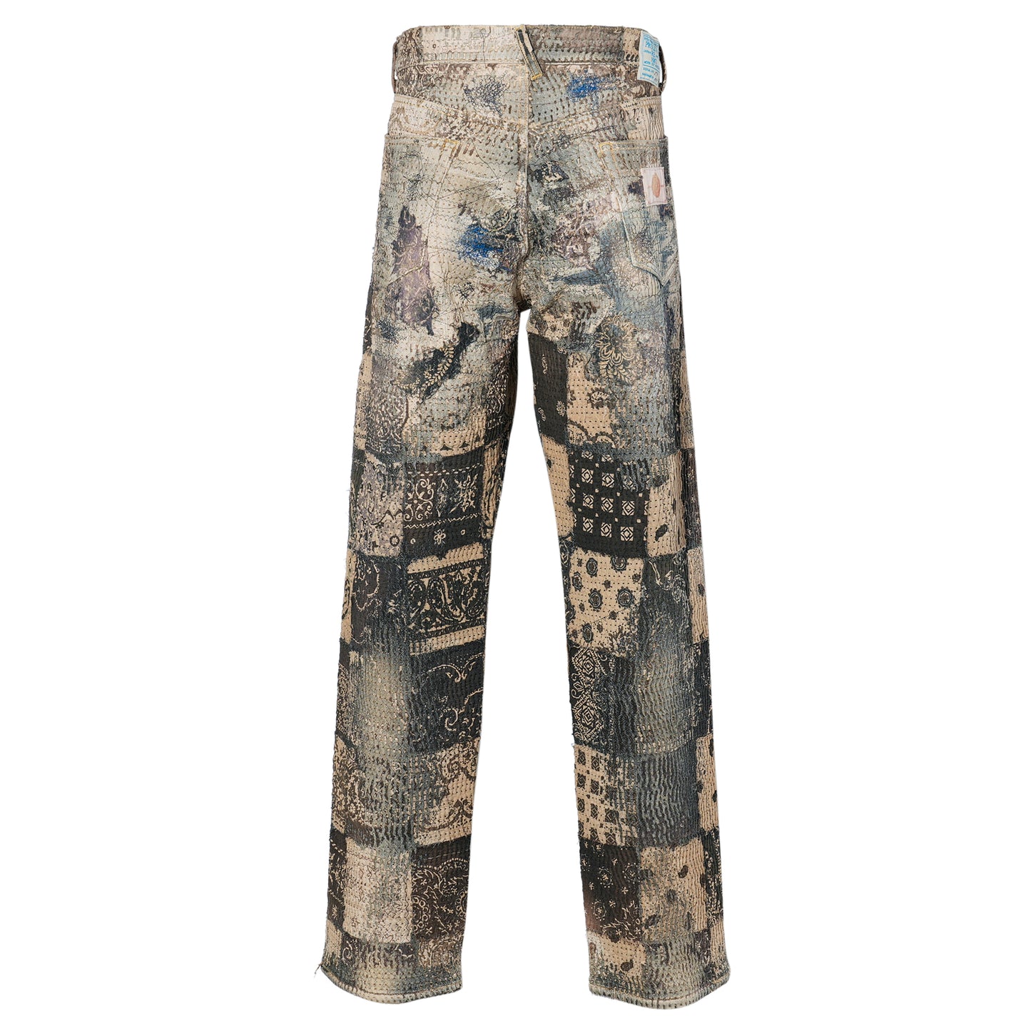 UROBOROS STRAIGHT JEANS / CHECKER FLAG