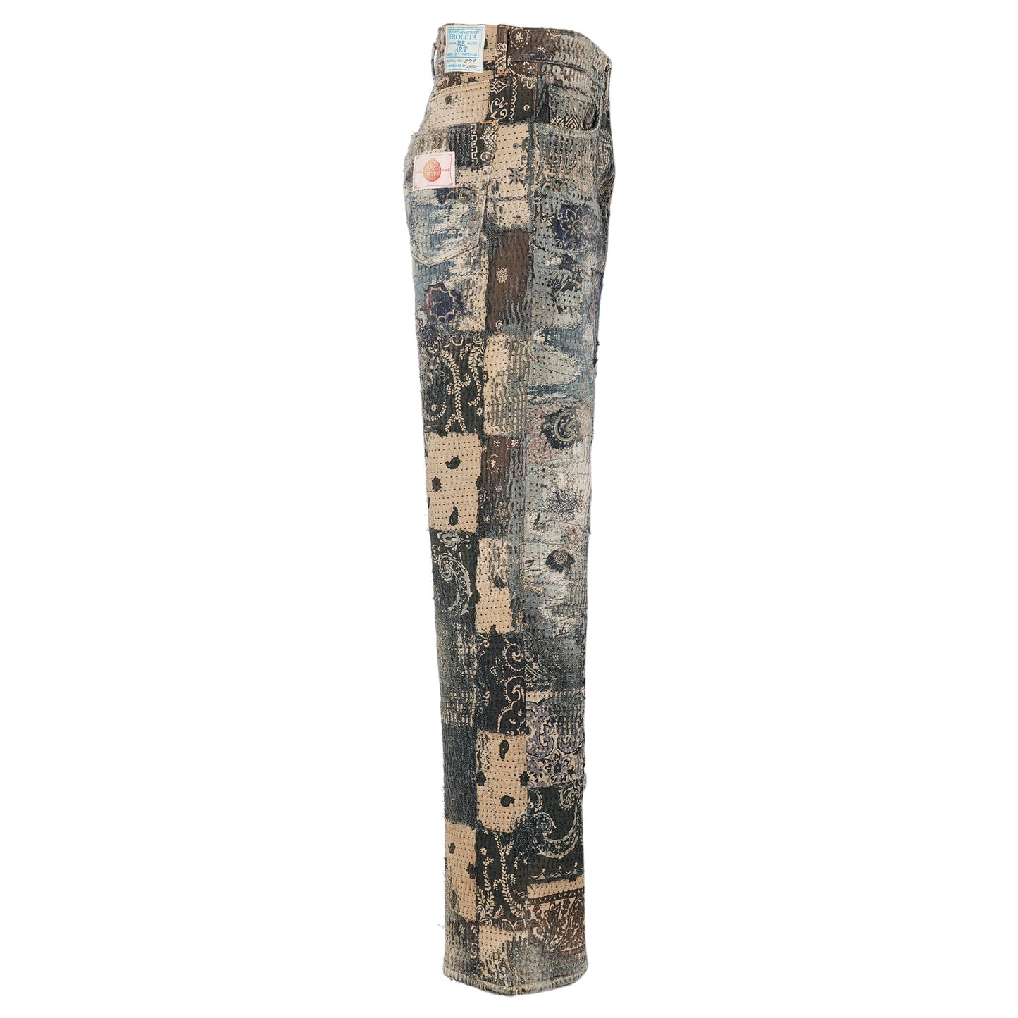 UROBOROS STRAIGHT JEANS / CHECKER FLAG