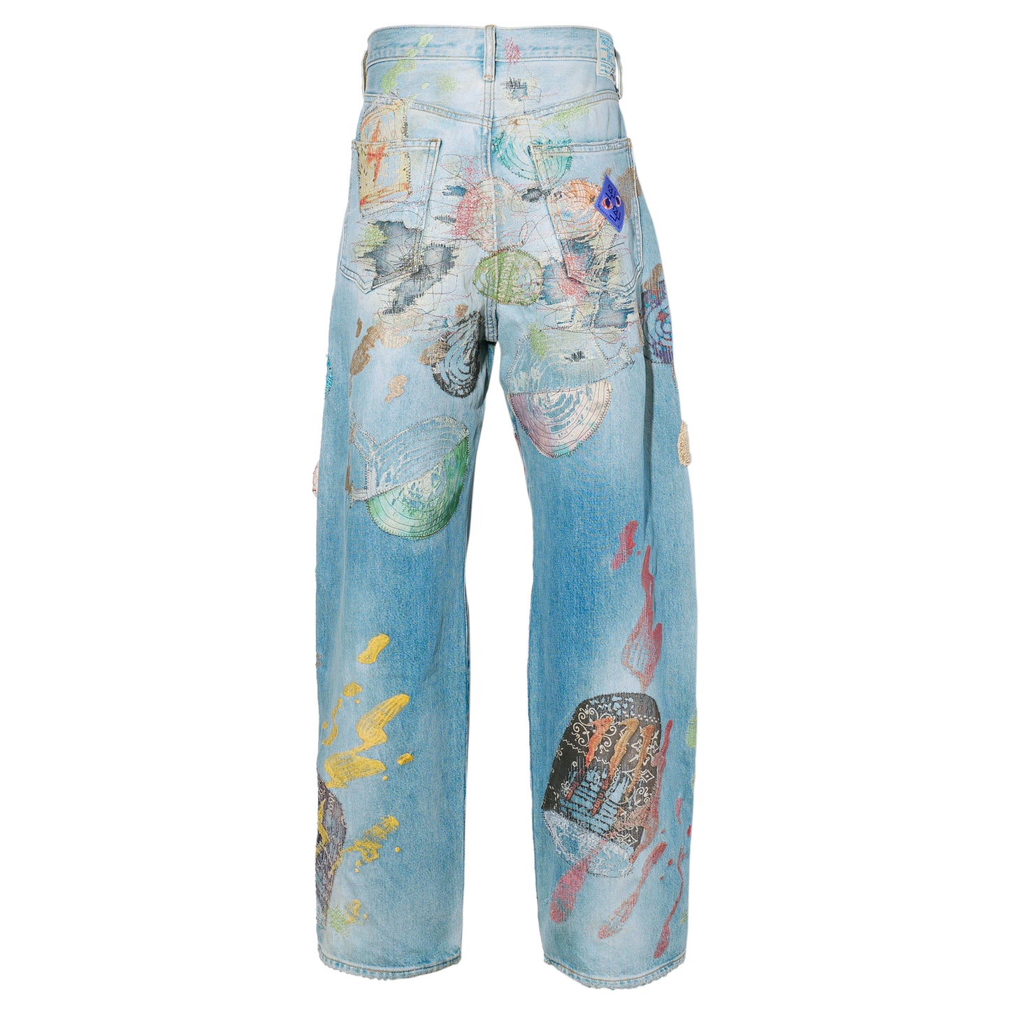 MEME HACK TOON BUGGY JEANS (ENERGY BOOST) / LIGHT INDIGO