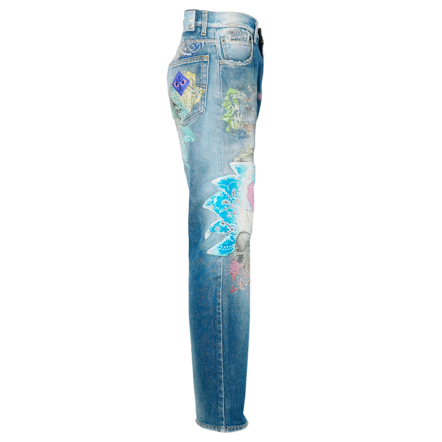 MEME HACK TOON FLARE JEANS (疾風迅雷) / INDIGO