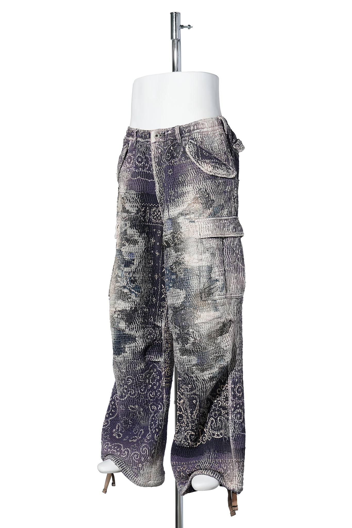 UROBOROS CARGO PANTS / PURPLE NAVY