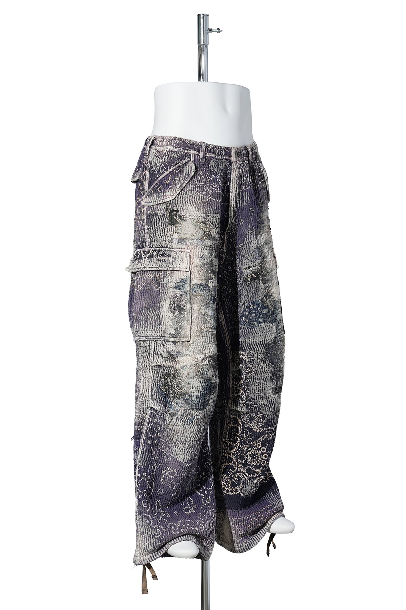 UROBOROS CARGO PANTS / PURPLE NAVY