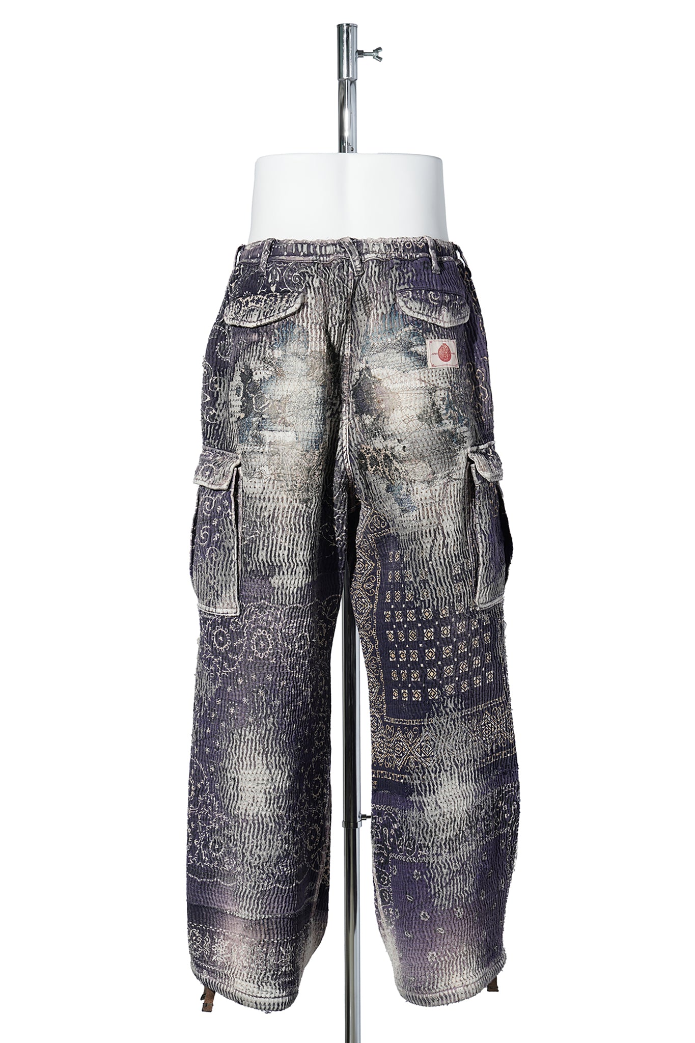 UROBOROS CARGO PANTS / PURPLE NAVY