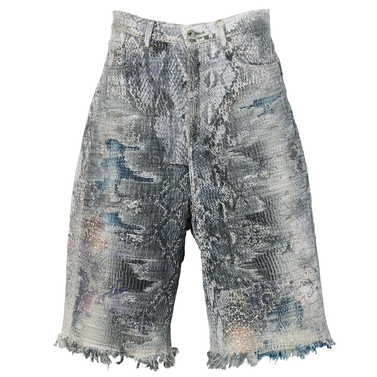 UROBOROS BUGGY SHORTS(SLASH CUT) / PYTHON