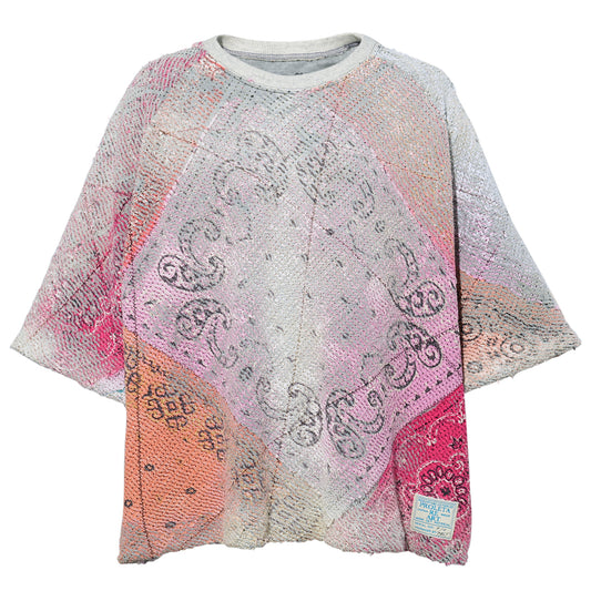 UROBOROS OVER SIZE T-SHIRT / PINK