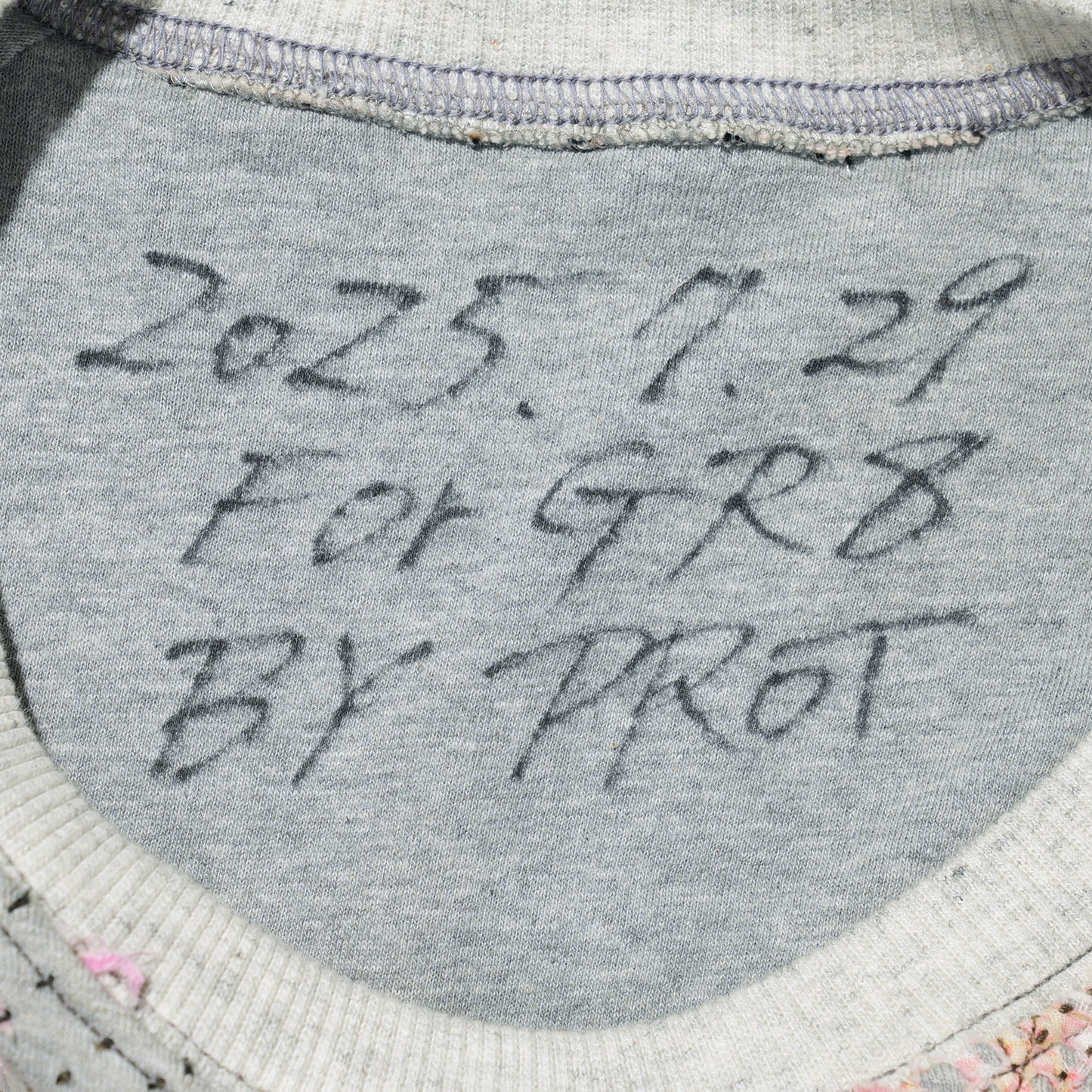 UROBOROS OVER SIZE T-SHIRT / PINK