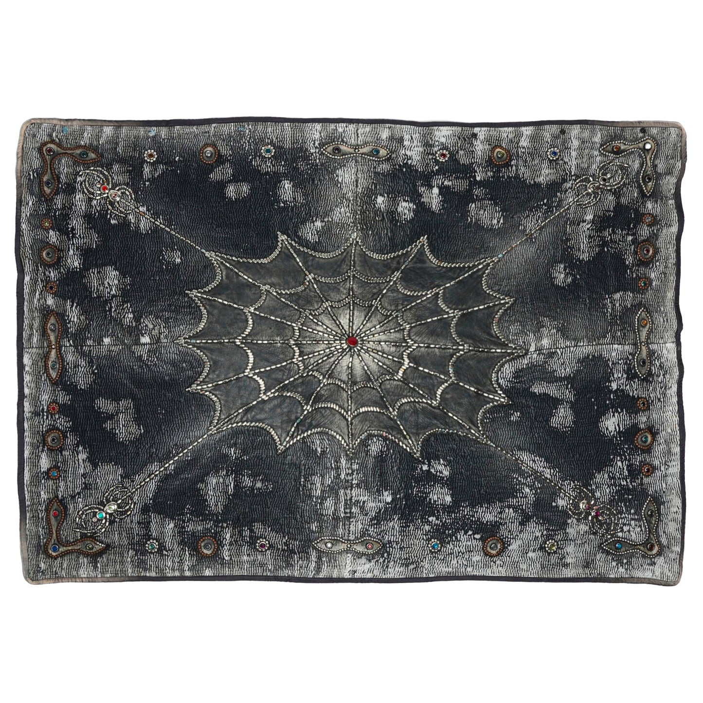 褸優縷頭 RULES STUDS HUGE BLANKET ”BLACK WIDOW” / BLACK