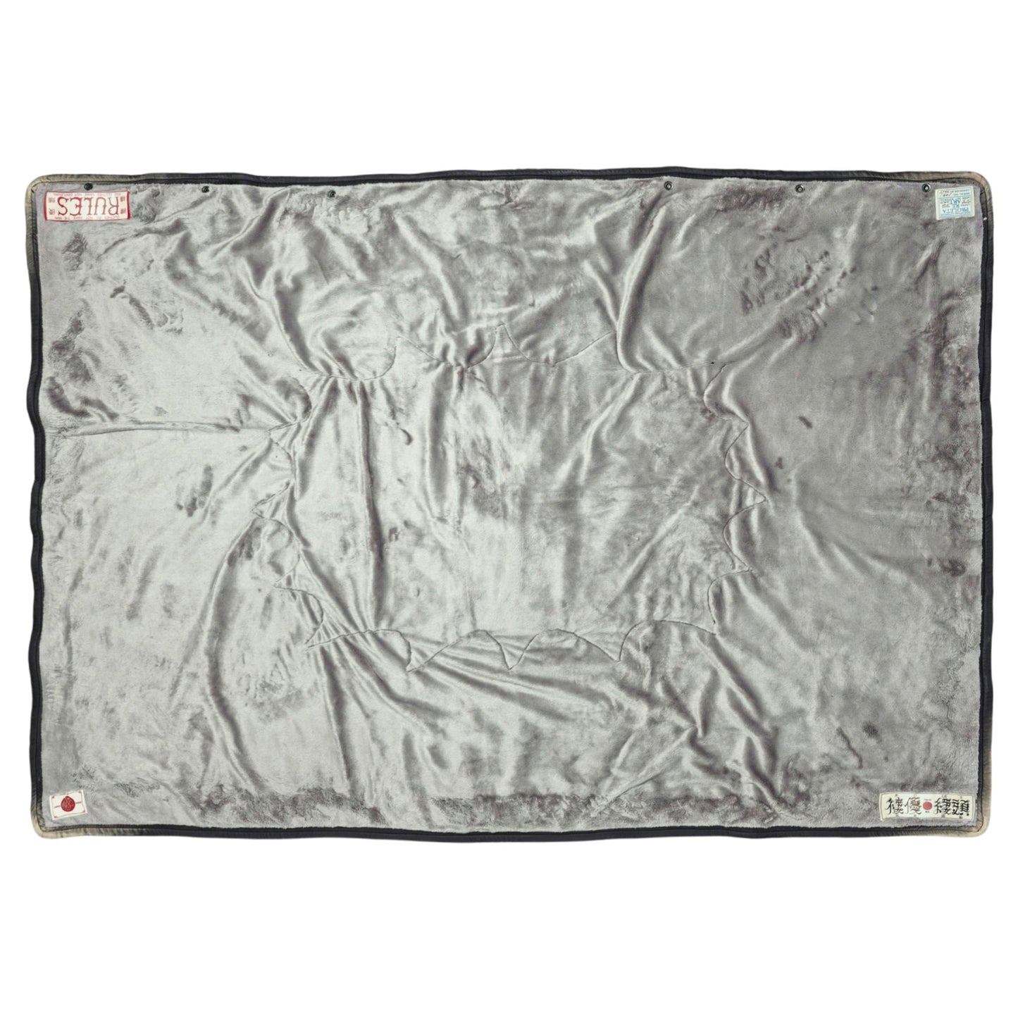 褸優縷頭 RULES STUDS HUGE BLANKET ”BLACK WIDOW” / BLACK