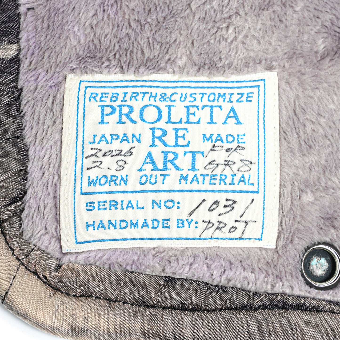 褸優縷頭 RULES STUDS HUGE BLANKET ”BLACK WIDOW” / BLACK