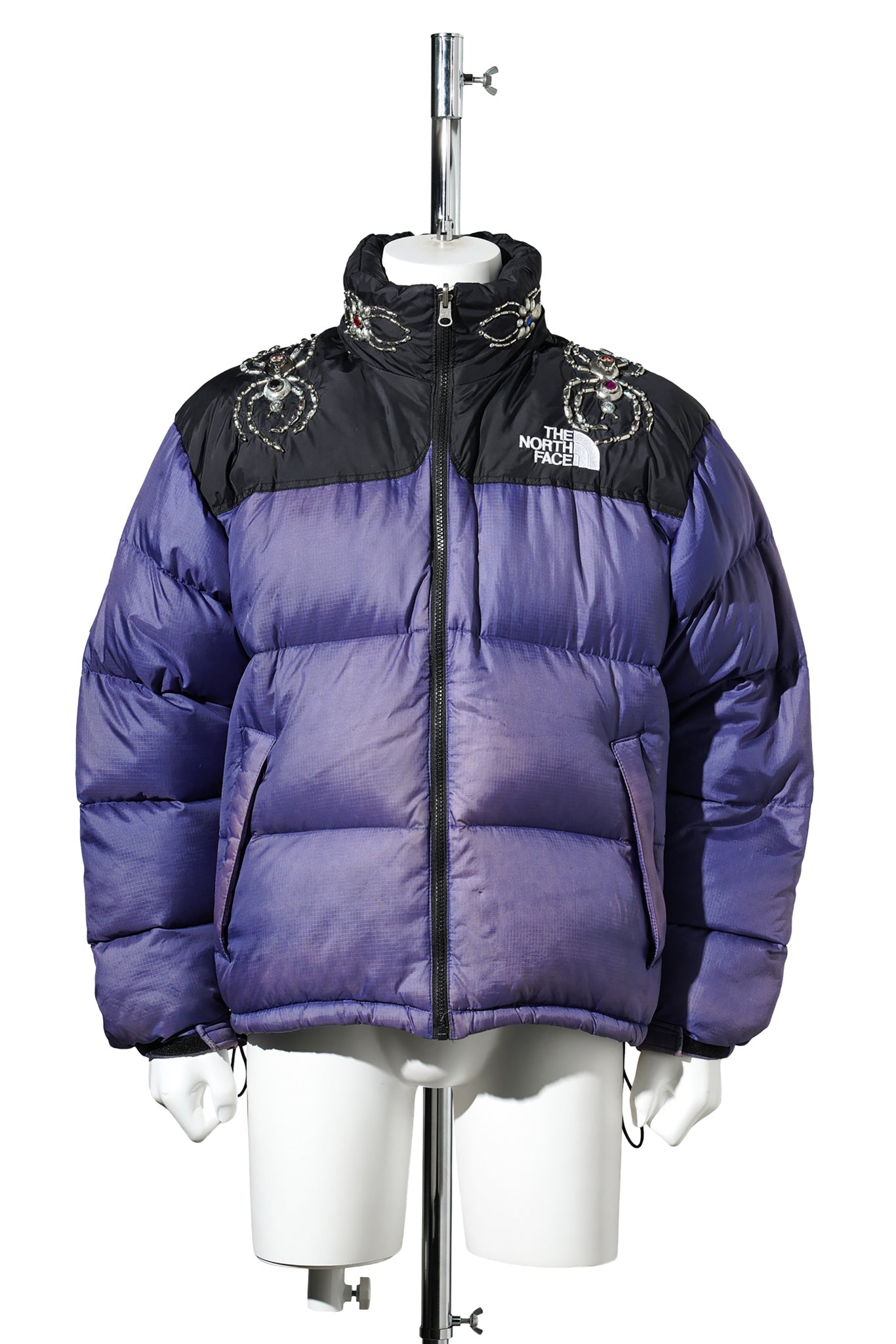 STUDS NUPTSE DOWN JACKET ”BLACK WIDOW” / FADE PURPLE