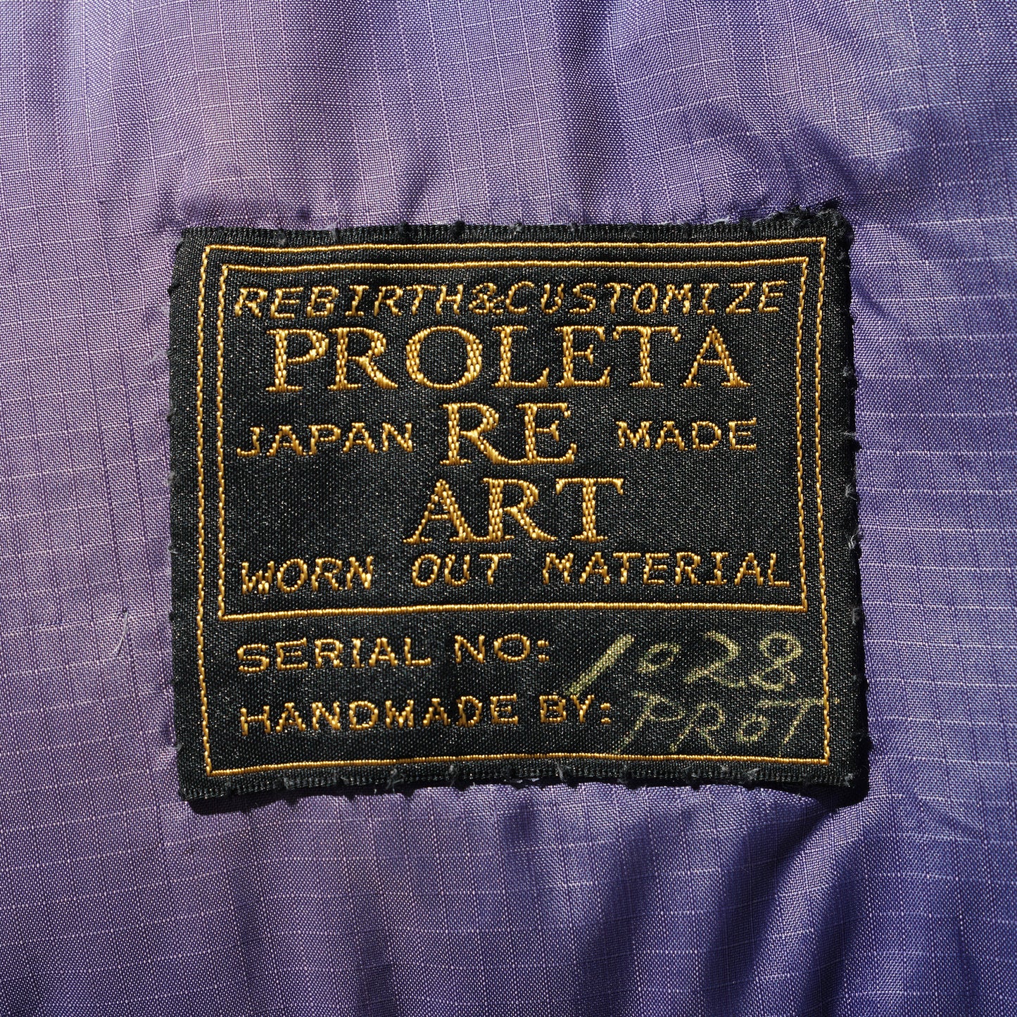 STUDS NUPTSE DOWN JACKET ”BLACK WIDOW” / FADE PURPLE