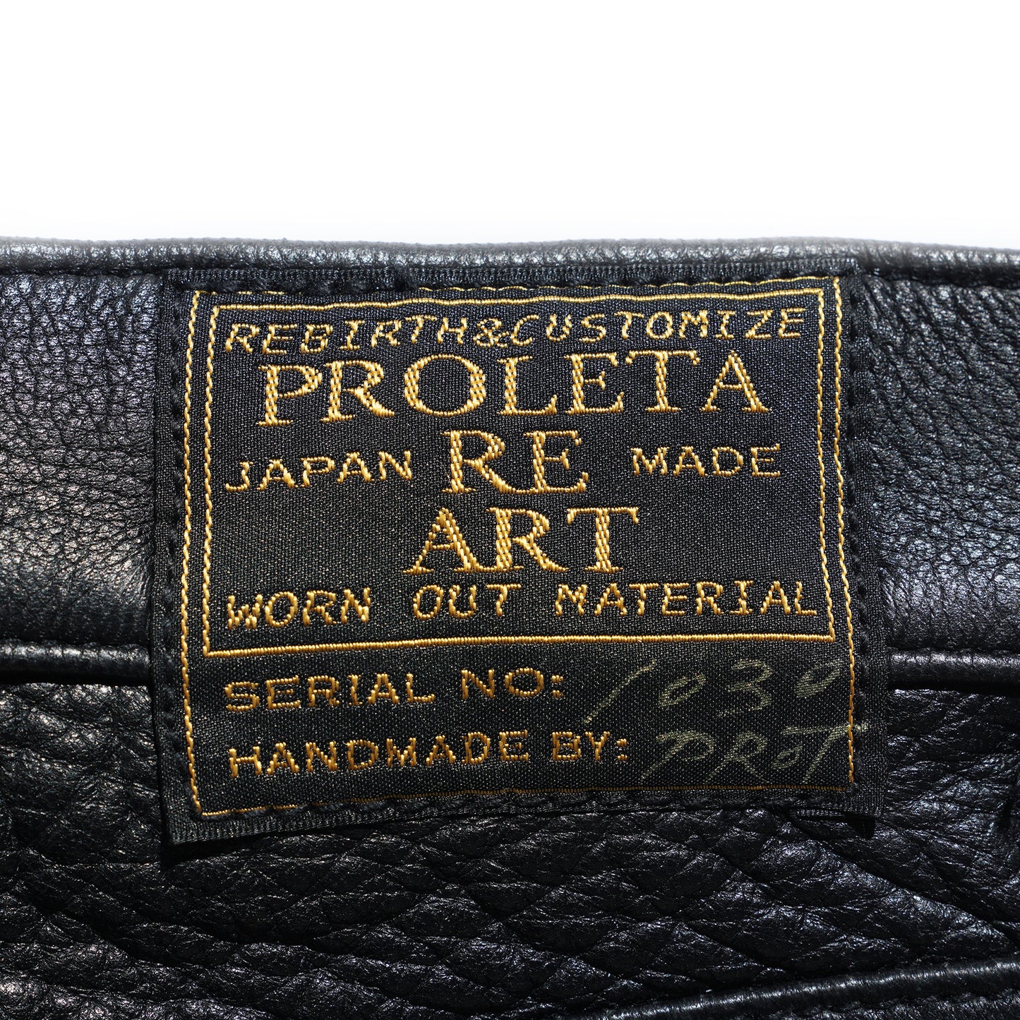 ALL-LEATHER STUDS CUSTOM FLARE JEANS ”BLACK WIDOW” / BLACK