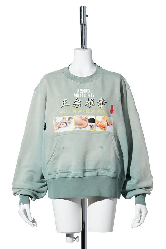 SPA CREWNECK / GREEN
