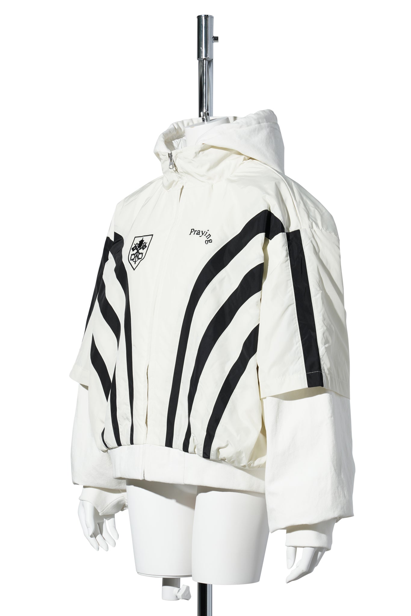JERSEY JACKET / WHITE