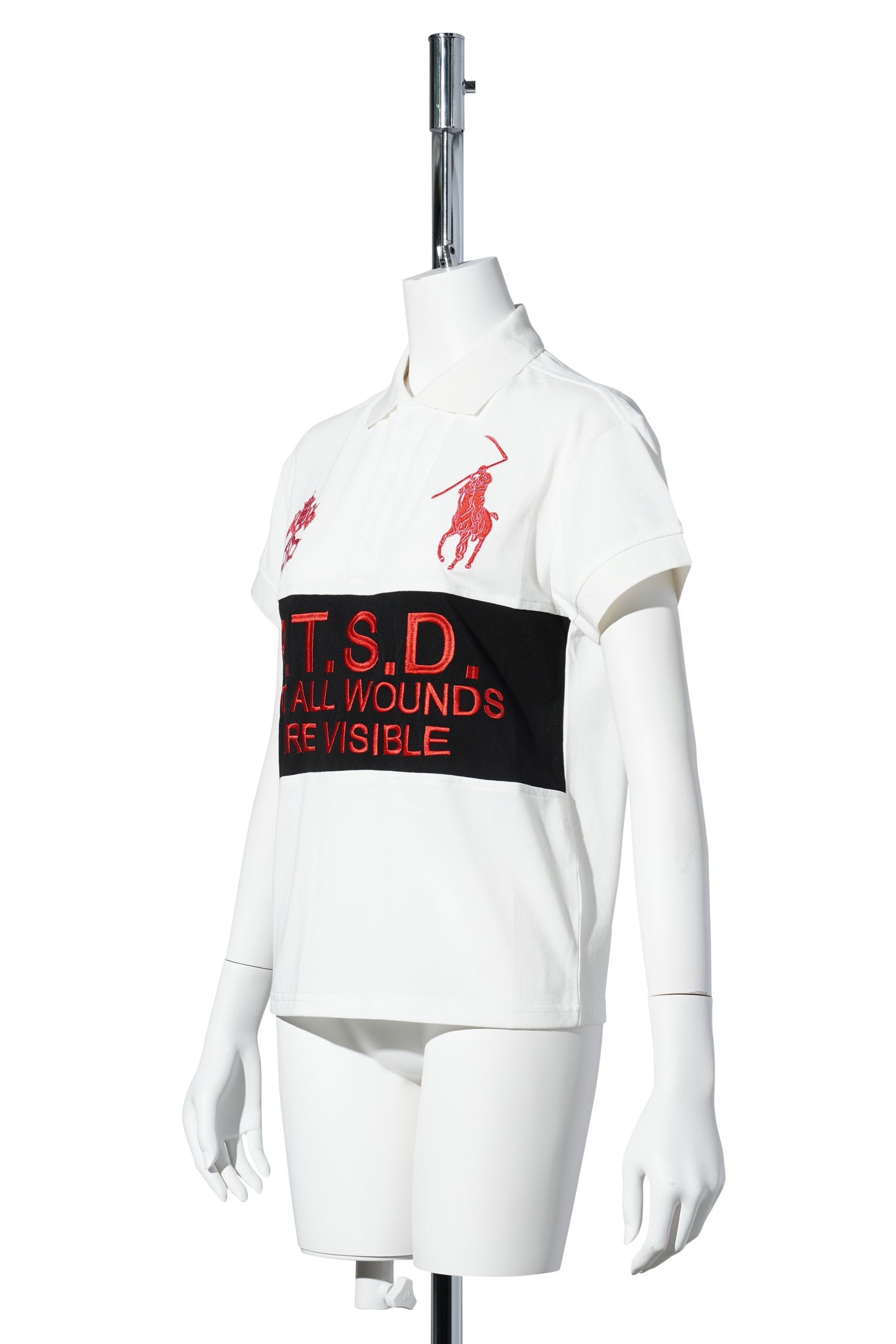 PTSD POLO / WHITE