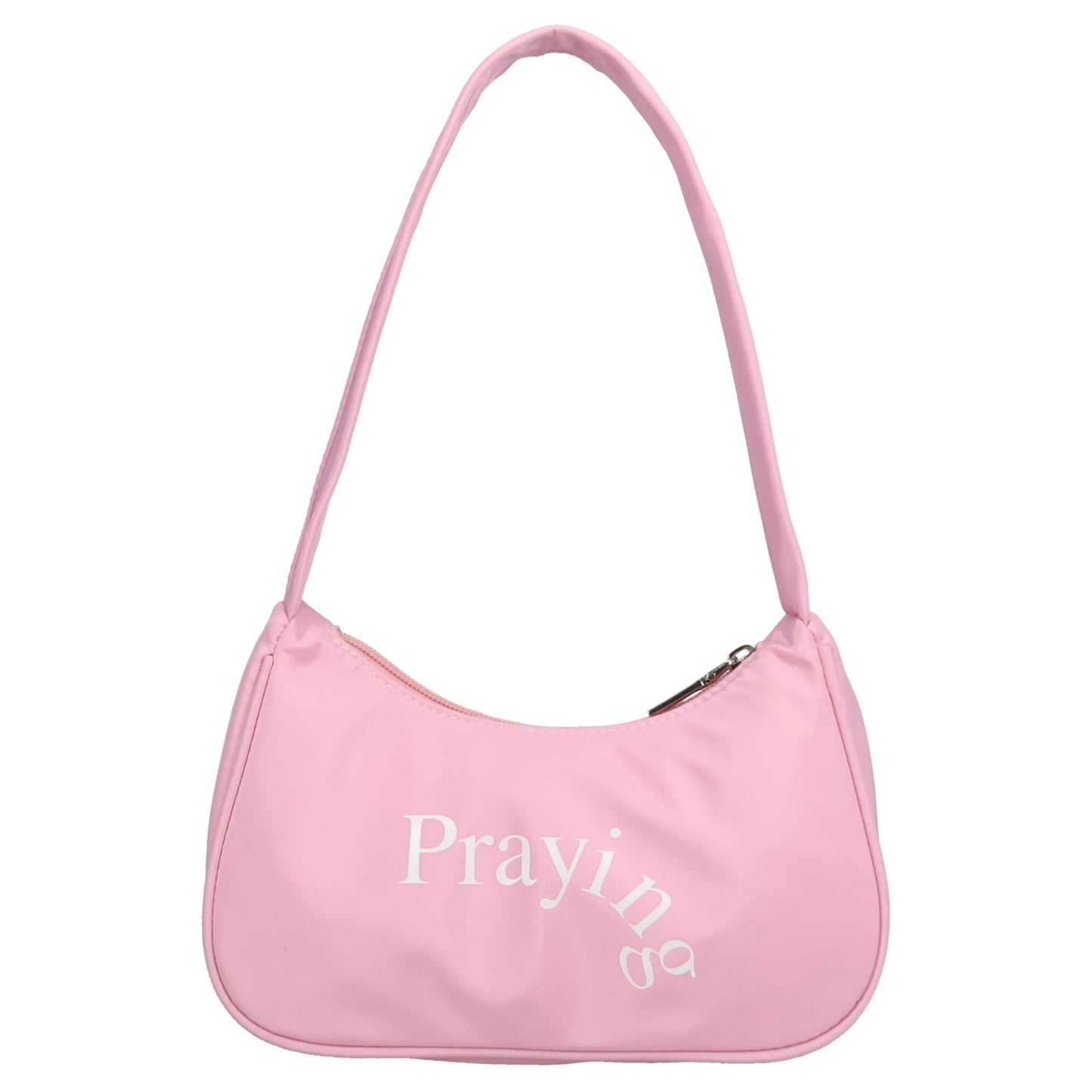 GOD'S FAVORITE RHINESTONE BAG / PINK