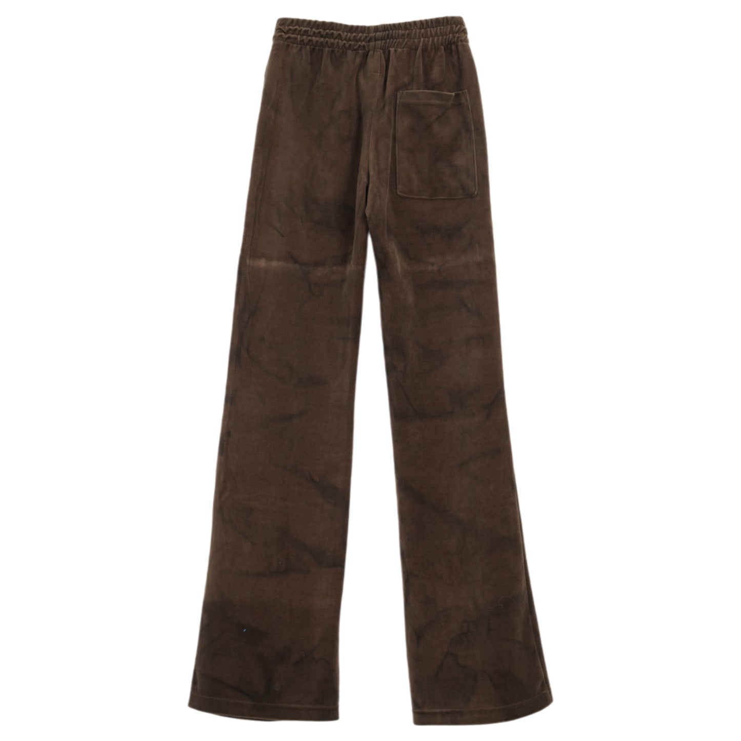 VELVET FLARED PANTS / BROWN