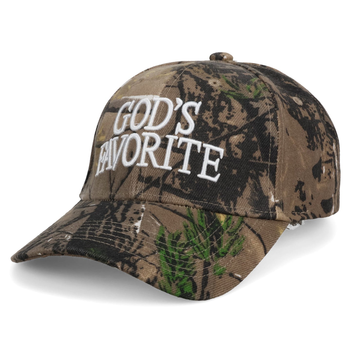 GOD'S FAVORITE CAMO HAT / CAMO