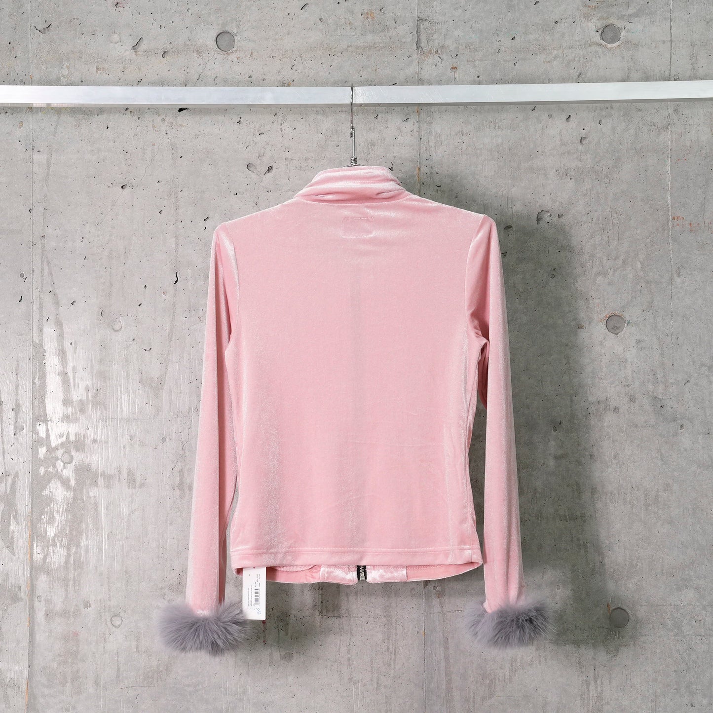 PRAYING SPORTS VELOUR ZIP / PINK