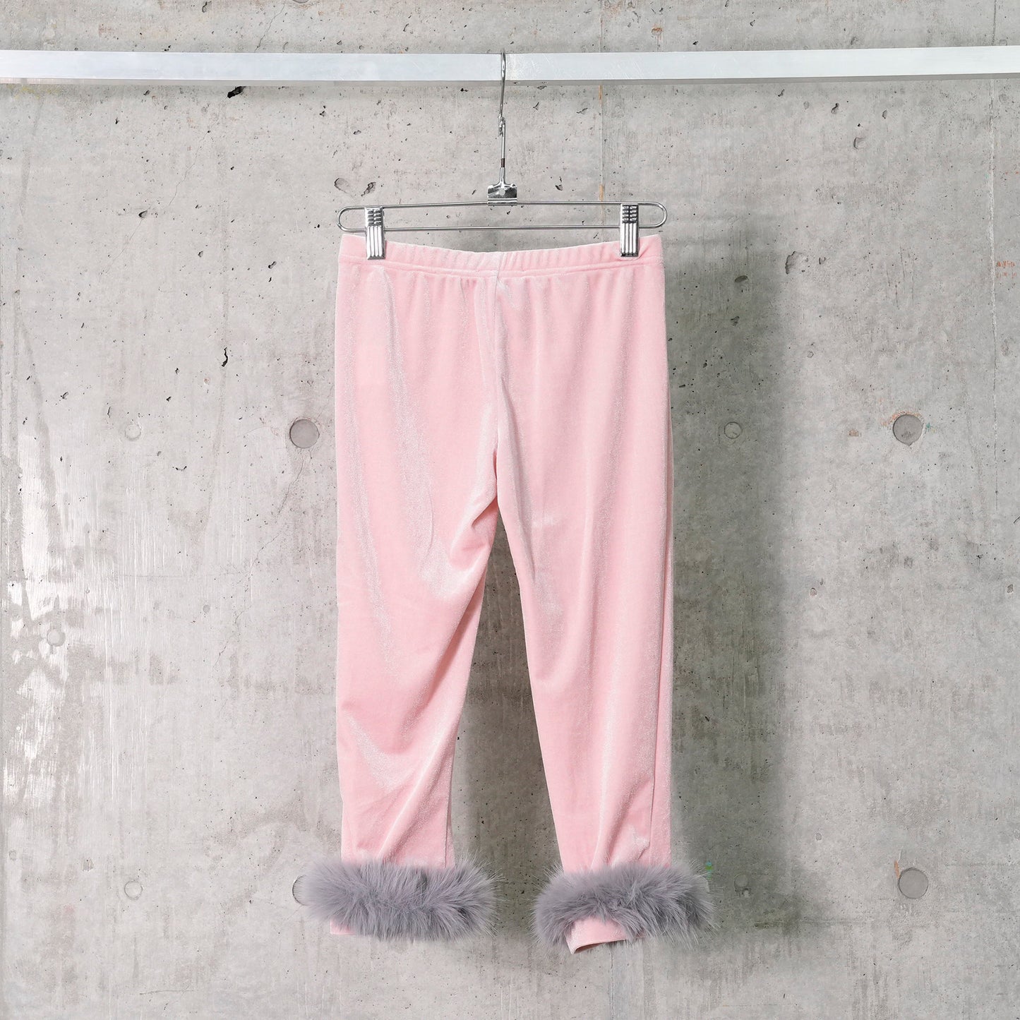 PRAYING SPORTS VELOUR CAPRIS / PINK