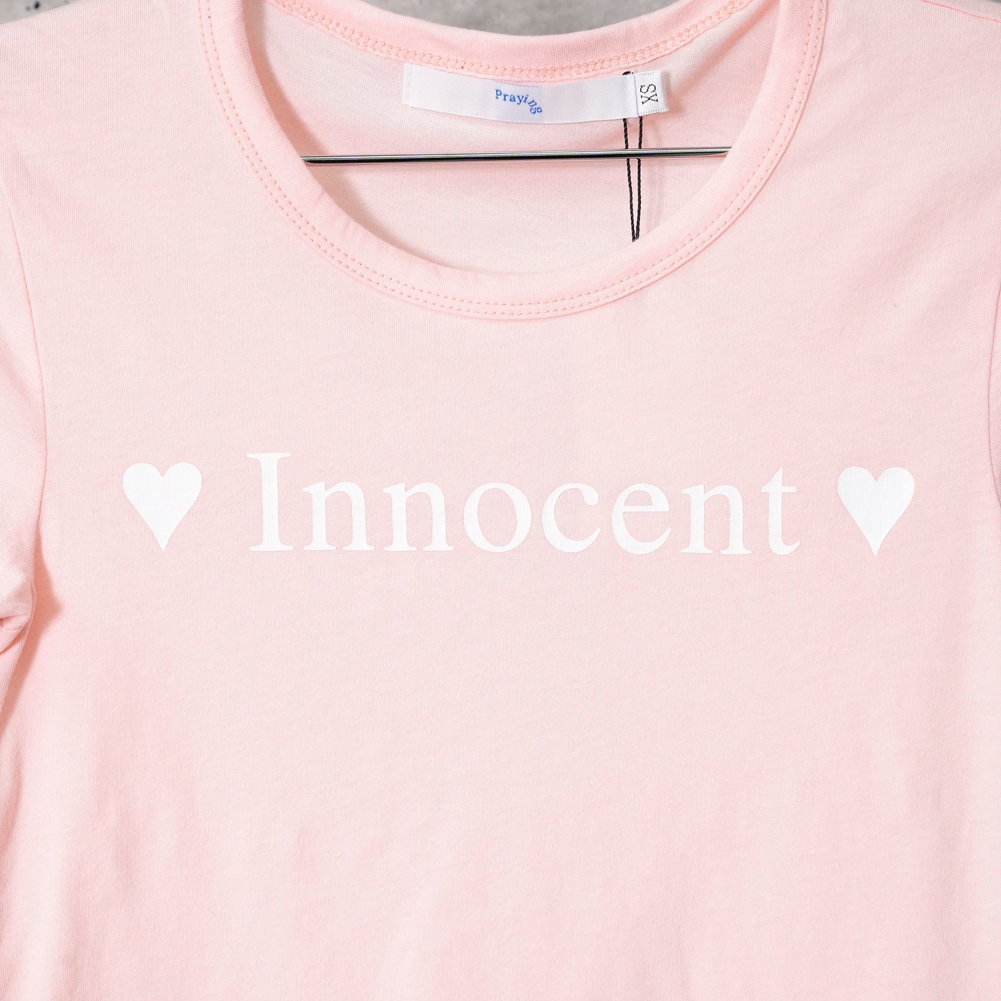 INNOCENT BABY TEE / PINK