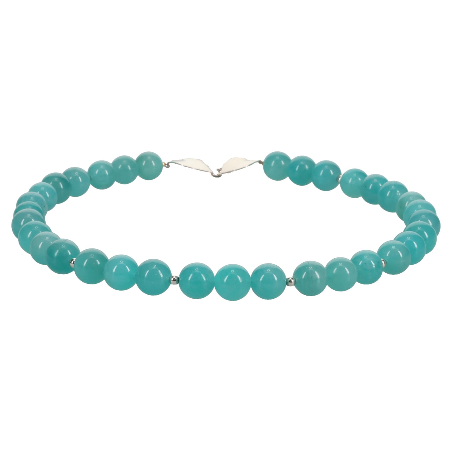 AMAZONITE NACKLACE / 07:SILVER