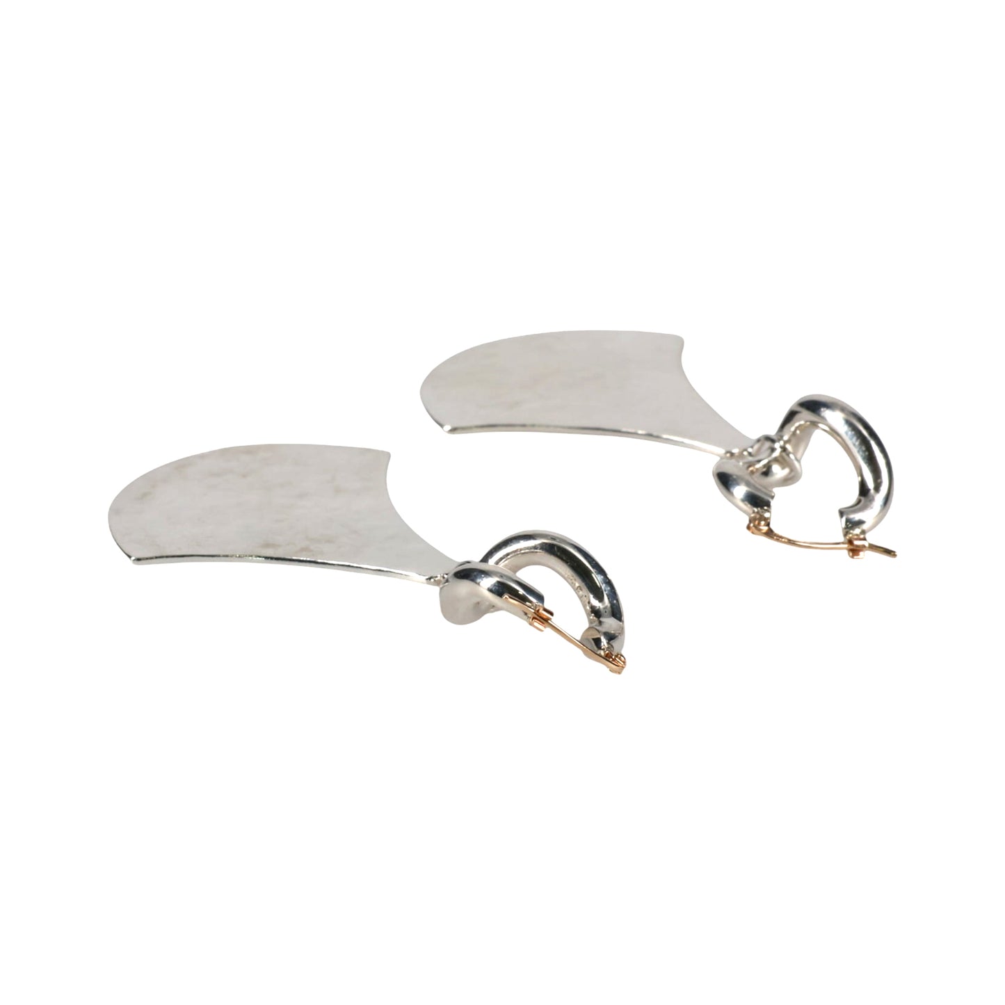 YU-KIN ROTUS SWAY EARRINGS / 07:SILVER