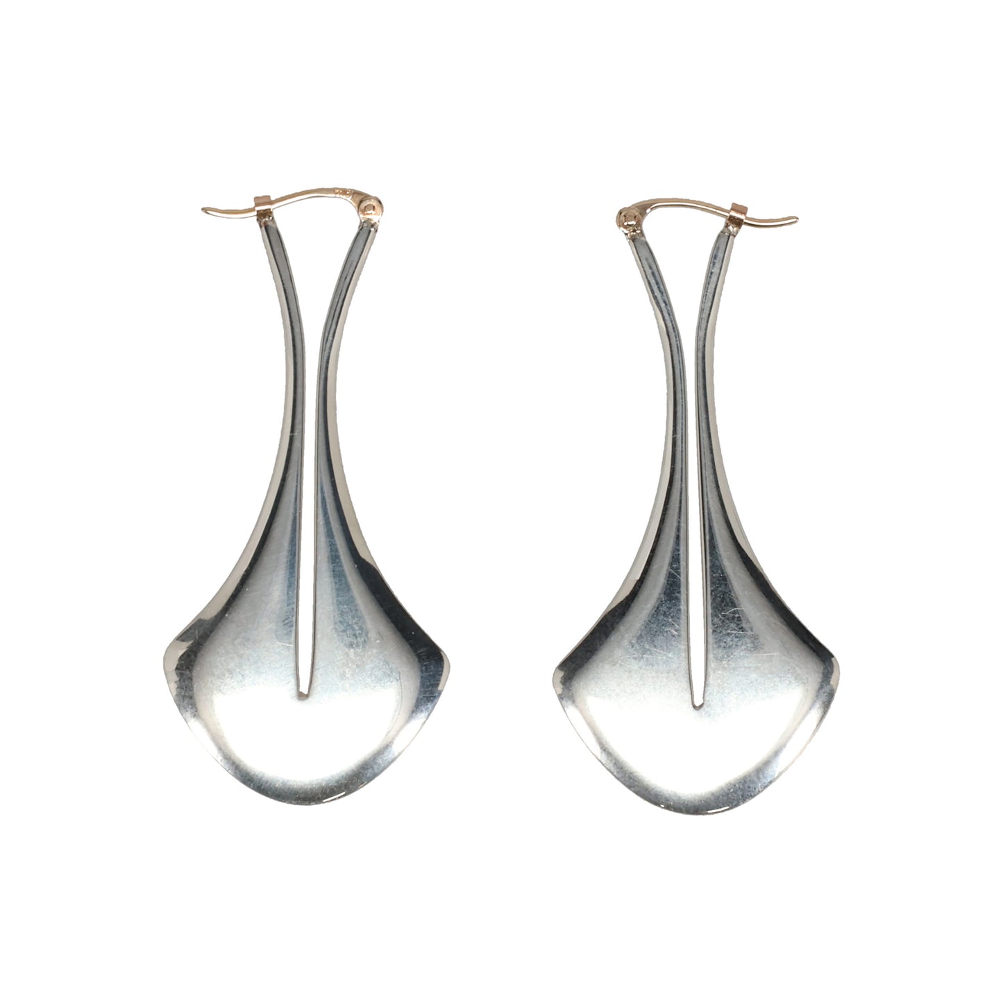 YU-KIN ROTAS DROOP EARRINGS / 07:SILVER