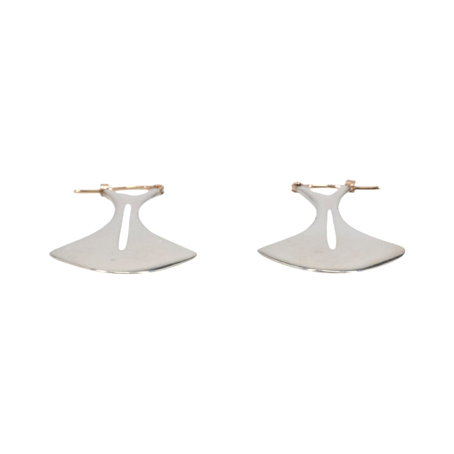 YU-KIN ROTAS DROOP EARRINGS / 07:SILVER