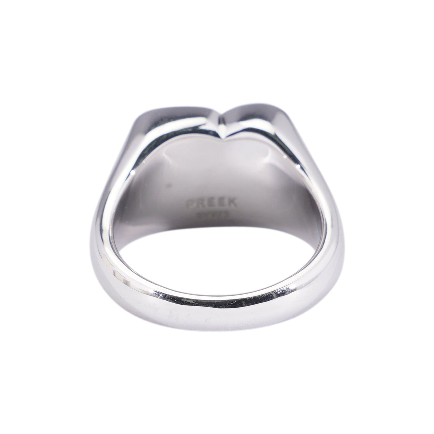 HEART STONE RING SLV / 91