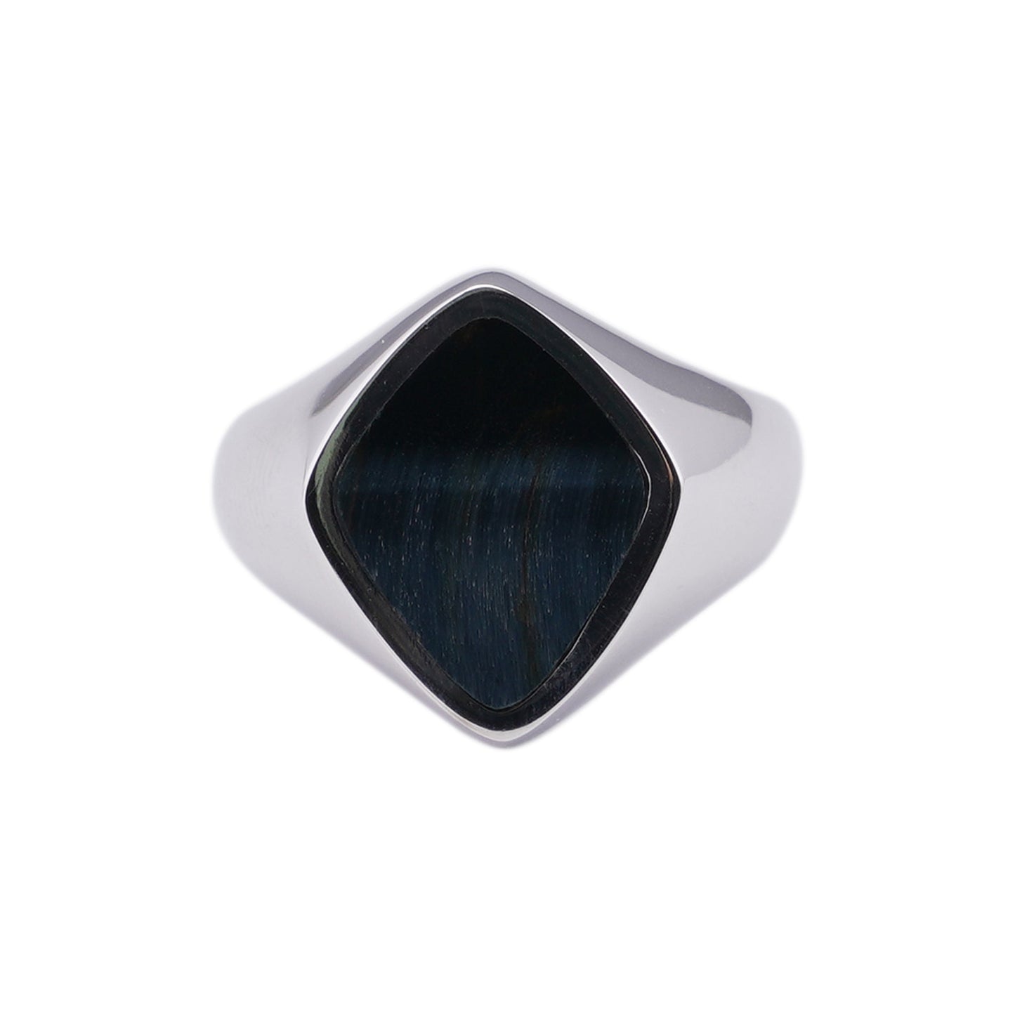 HOWRAW DIASHAPE STONE RING SLV / 91