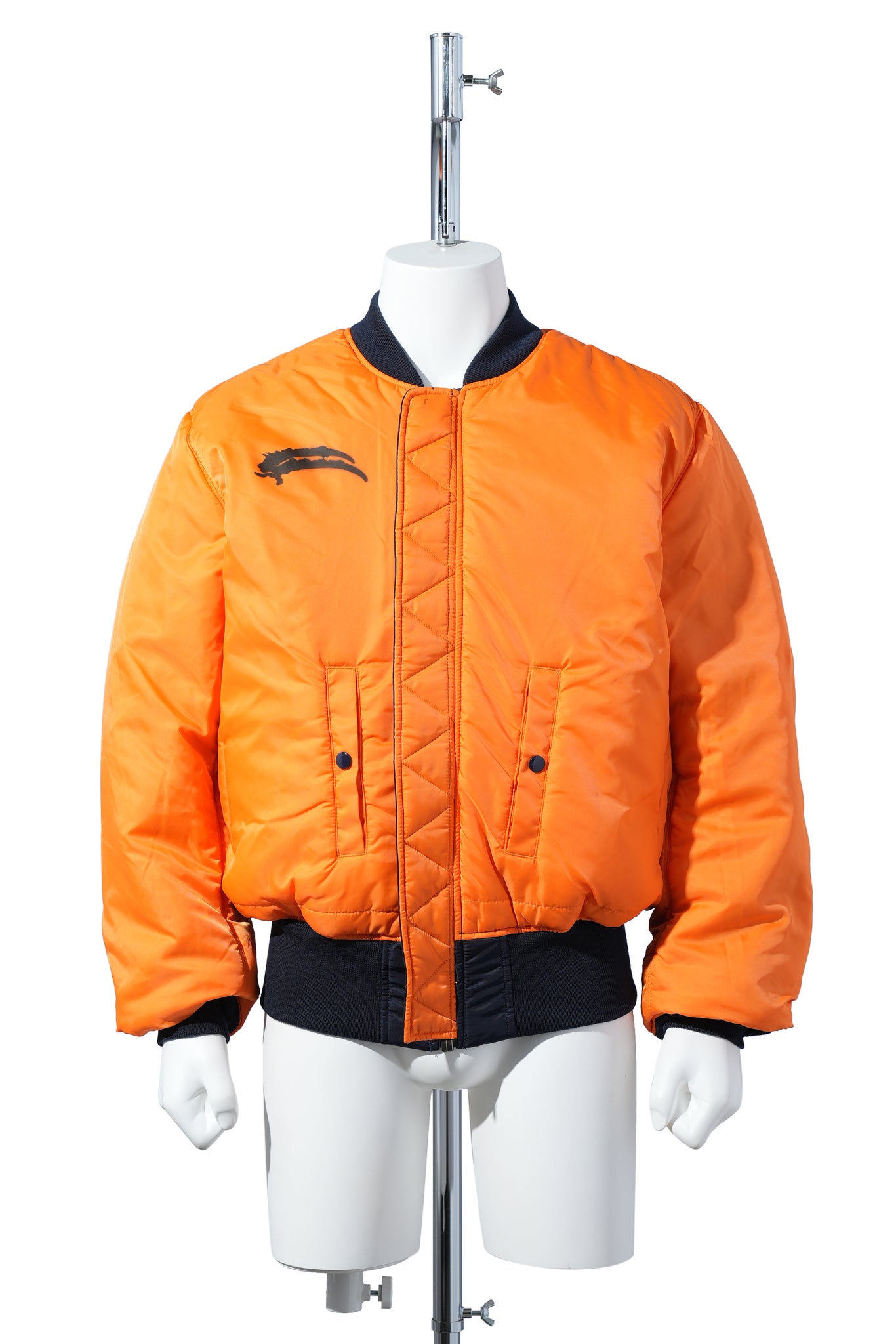 ORANGE BOMBER LNG NAVY REVERSIBLE HUNTER BOMBER / NAVY