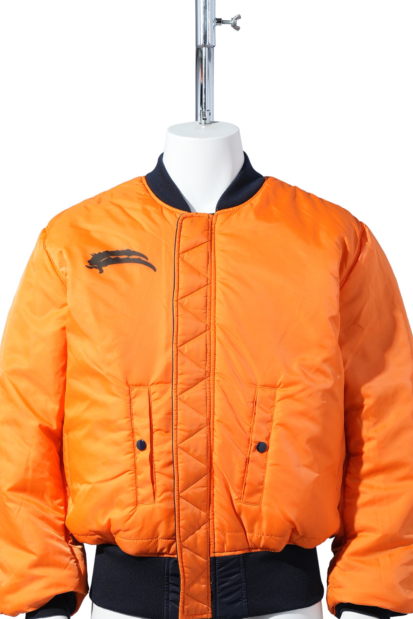 ORANGE BOMBER LNG NAVY REVERSIBLE HUNTER BOMBER / NAVY
