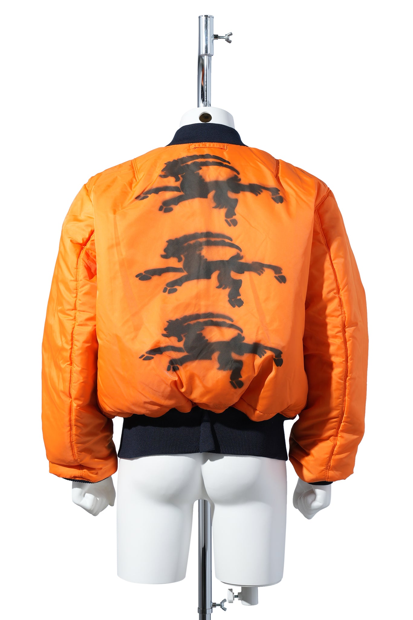 ORANGE BOMBER LNG NAVY REVERSIBLE HUNTER BOMBER / NAVY