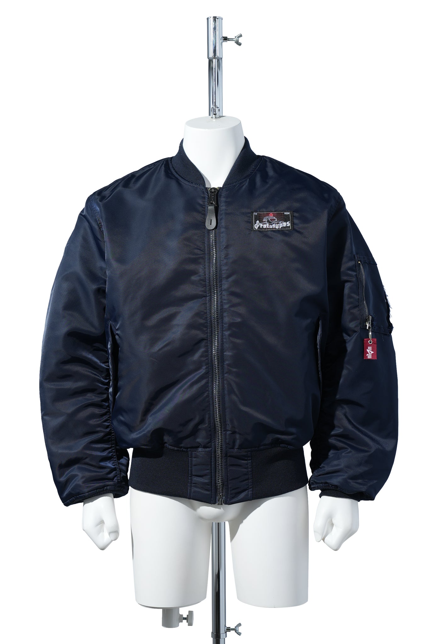 ORANGE BOMBER LNG NAVY REVERSIBLE HUNTER BOMBER / NAVY