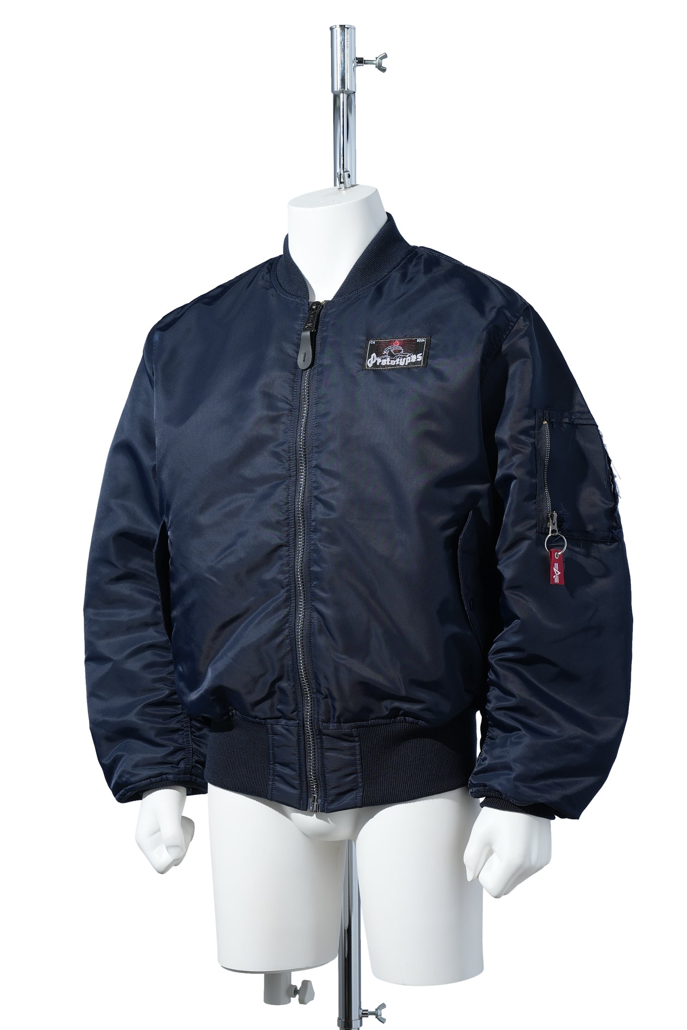ORANGE BOMBER LNG NAVY REVERSIBLE HUNTER BOMBER / NAVY