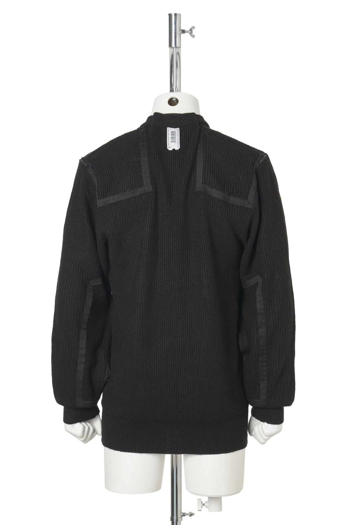 BOX PLEAT KNIT / BLACK