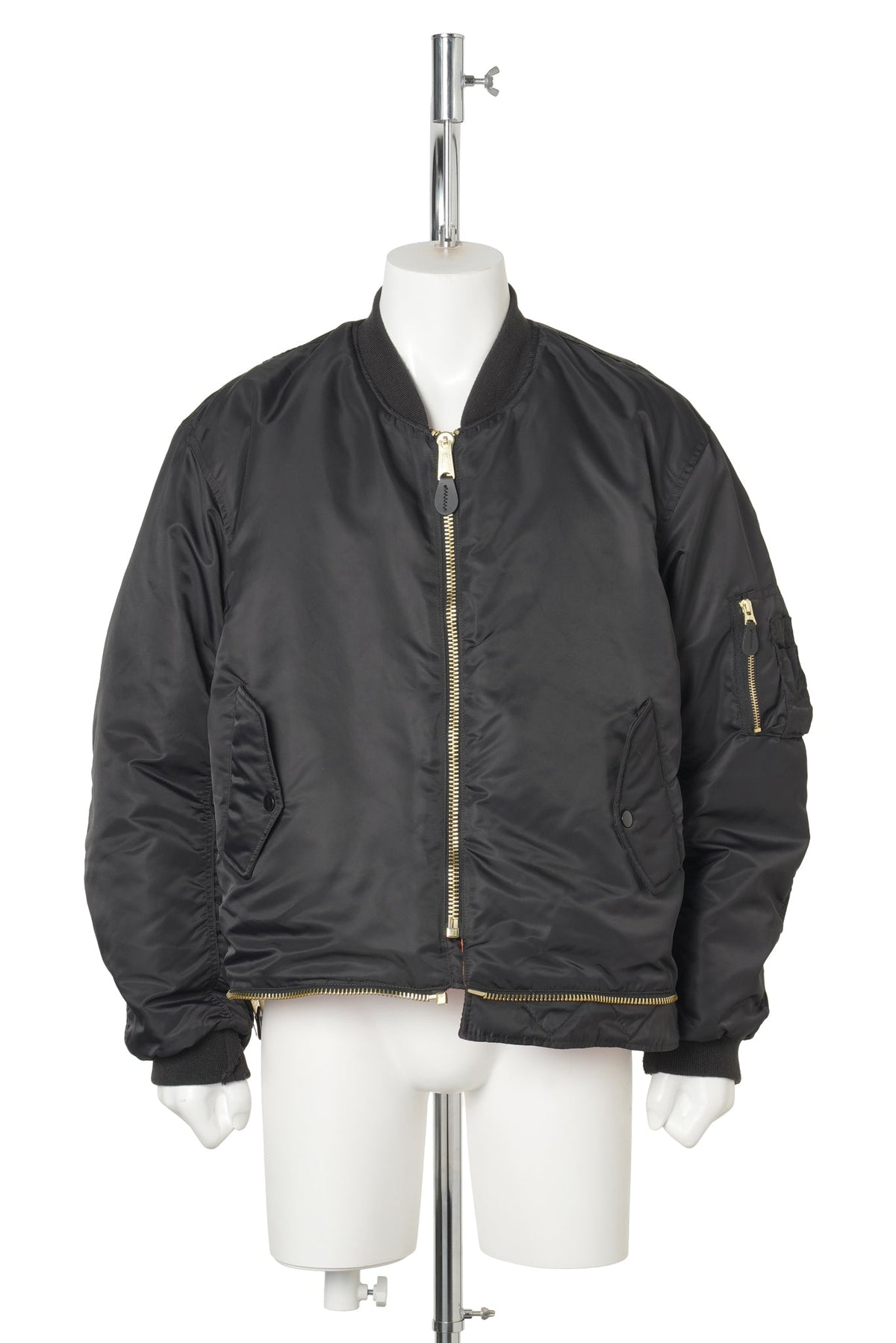 2 WAY BOMBER JACKET / BLACK