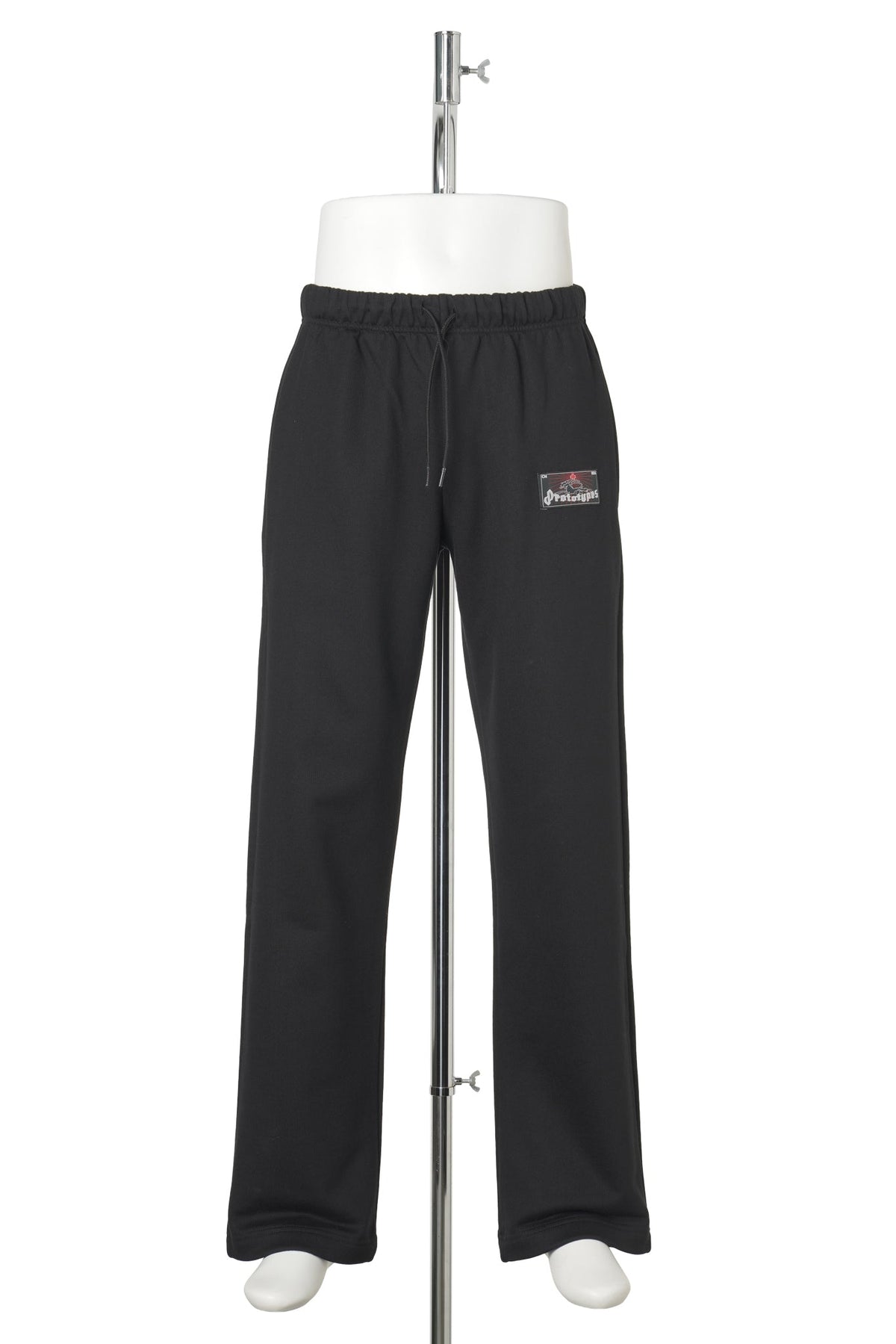 SWEATPANT WITH TAG / BLACK