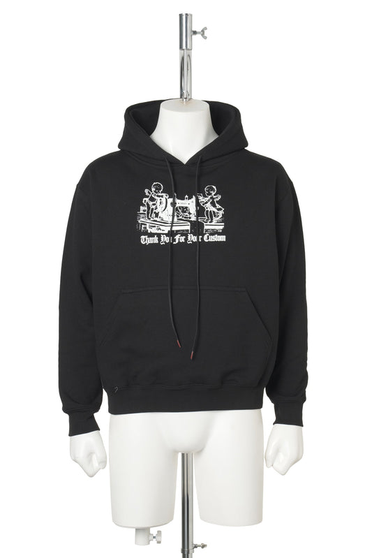 THANK YOU FOR YOUR CUSTOM HOODIE / BLACK