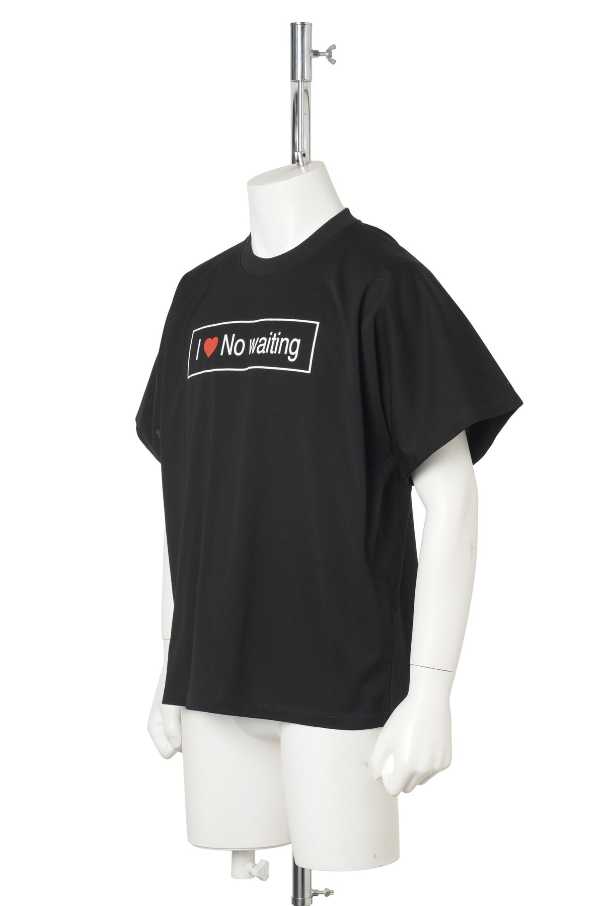 I LOVE NO WAITING BIG TEE / BLACK