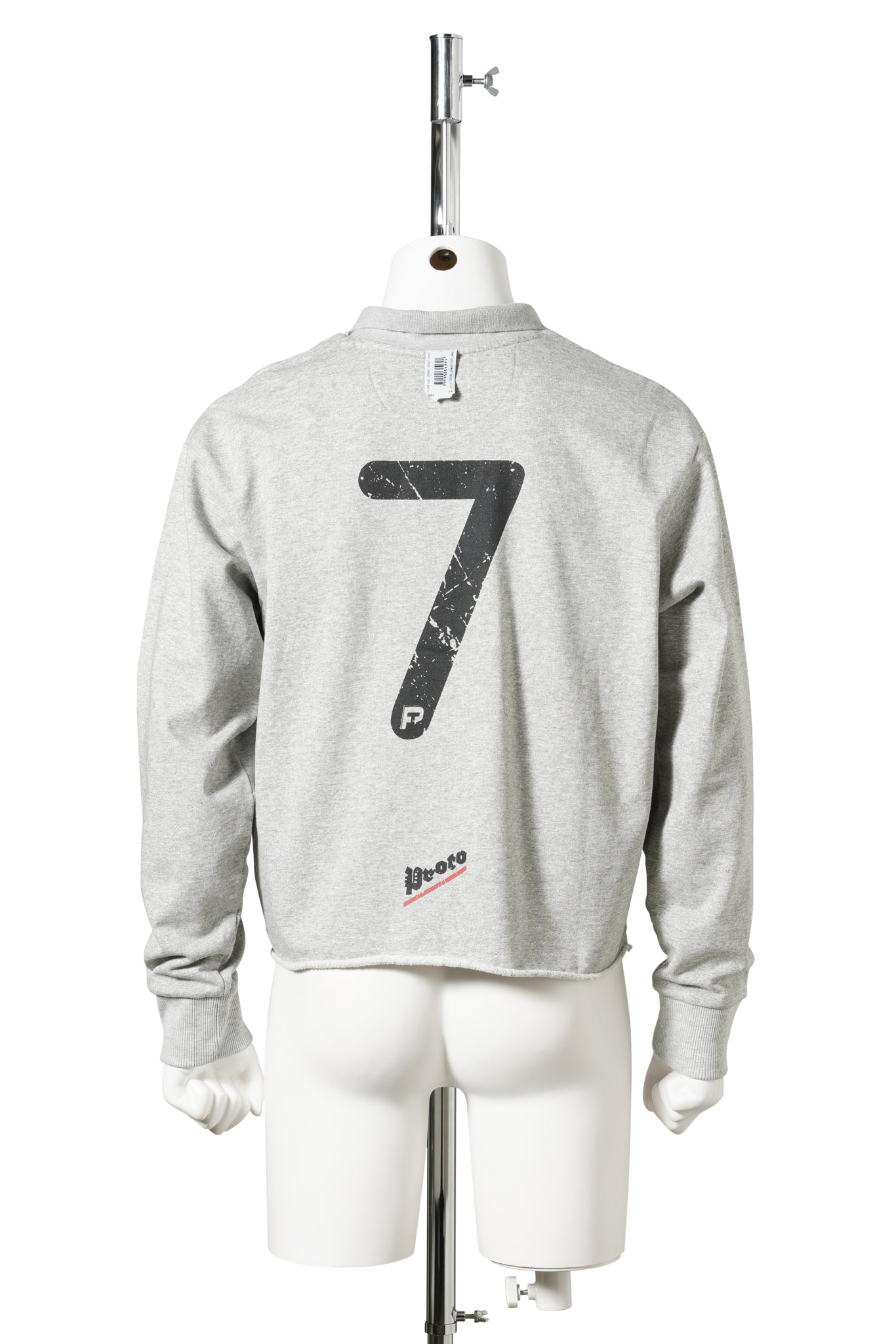 SHRUNKEN SWEATSHIRT / GREY