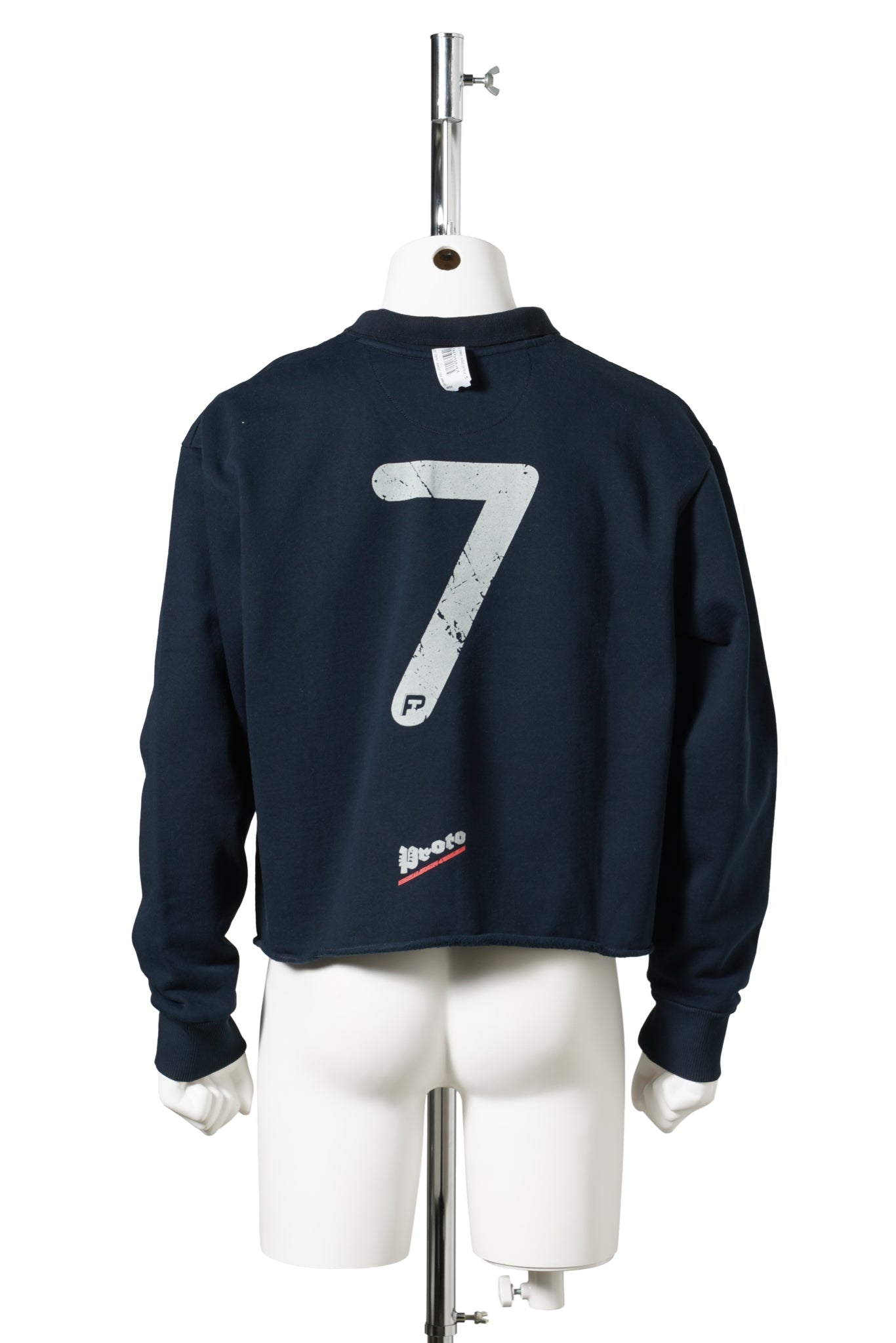 SHRUNKEN SWEATSHIRT / NAVY