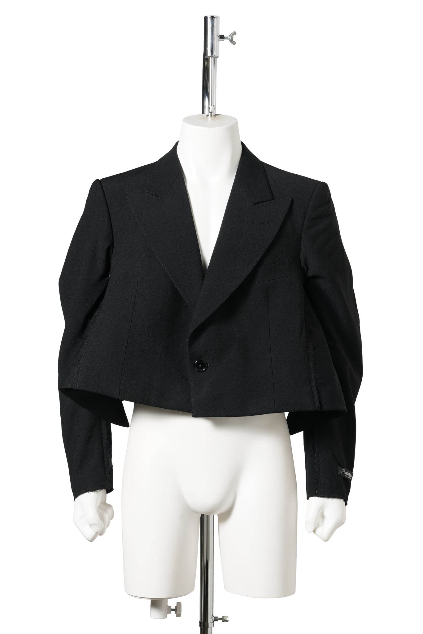 TWO WAY TAILORED JACKET / BLACK