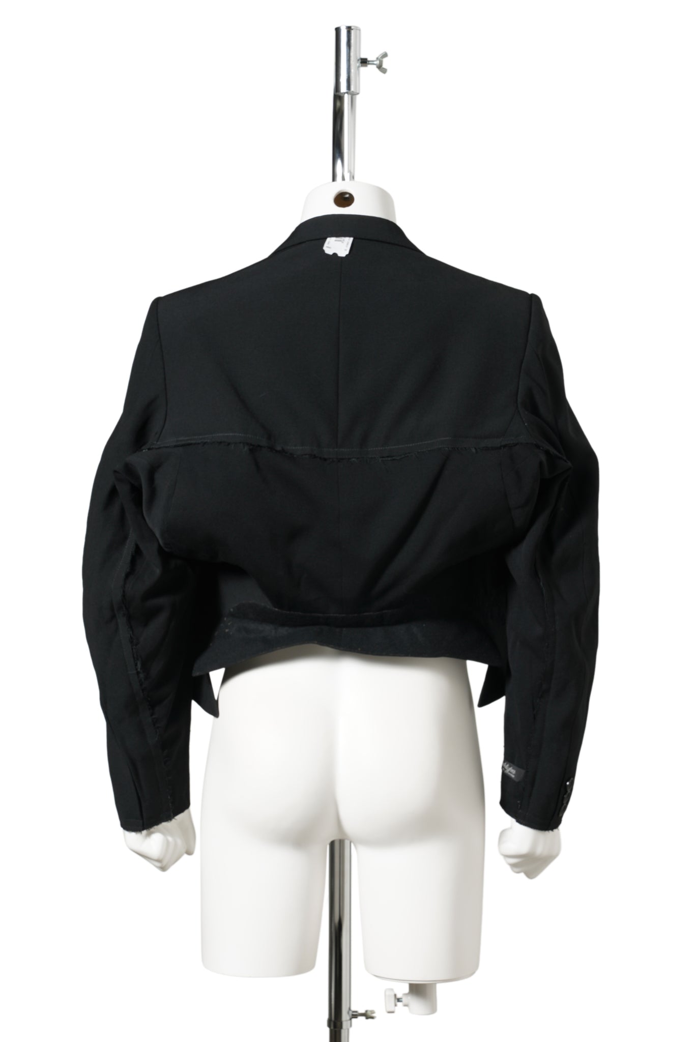 TWO WAY TAILORED JACKET / BLACK