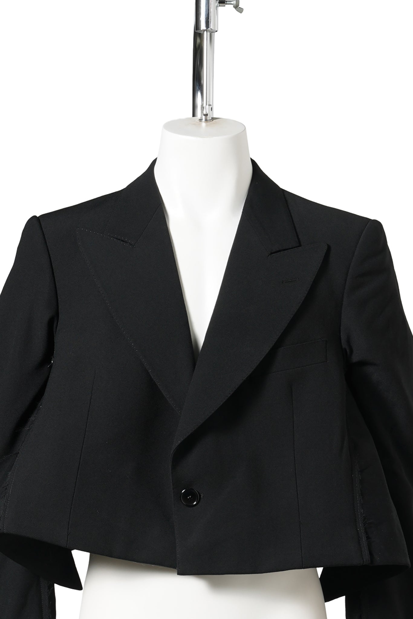 TWO WAY TAILORED JACKET / BLACK