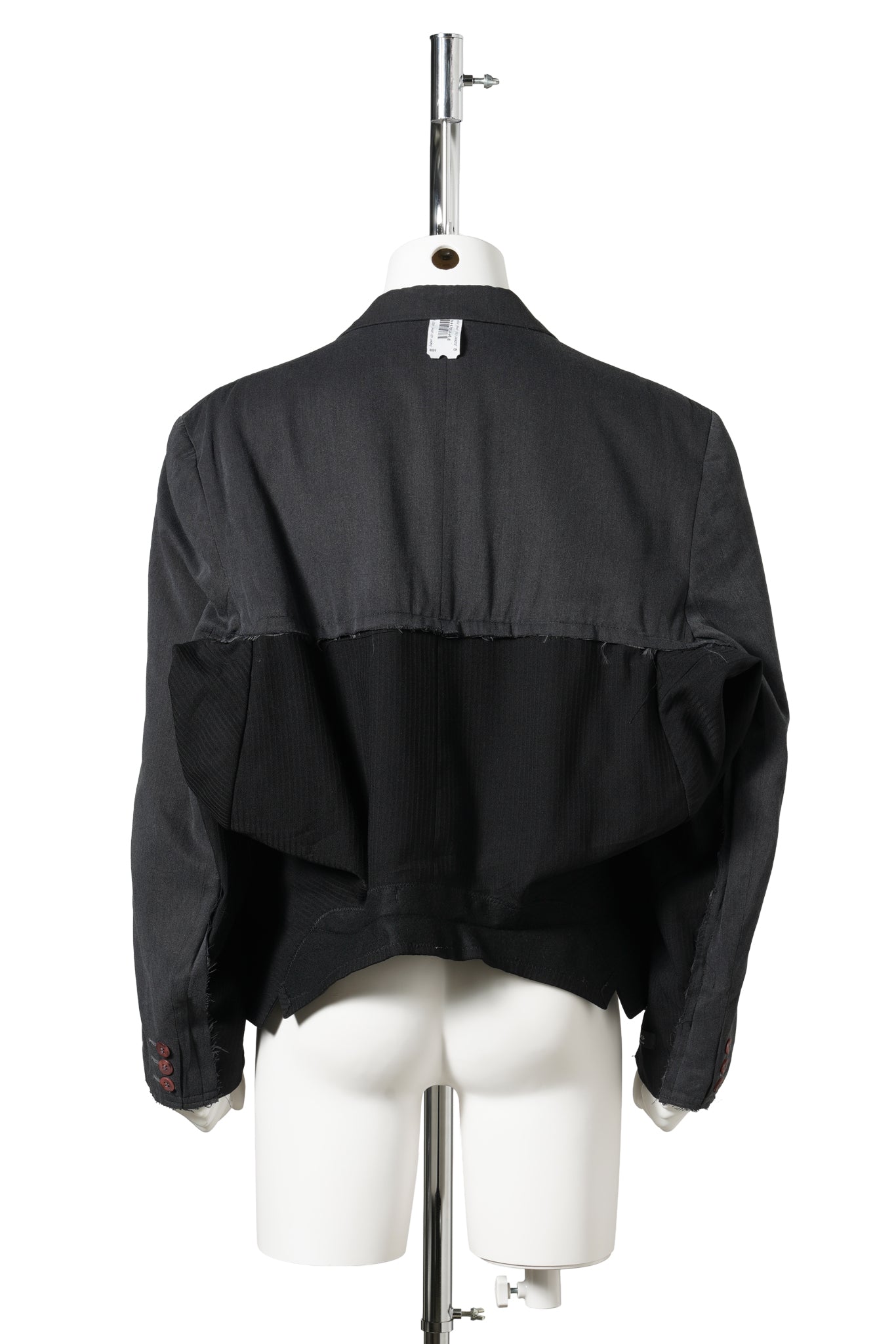 TWO WAY TAILORED JACKET / BLACK